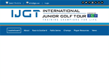 Tablet Screenshot of ijgt.com
